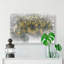 Field of Yellow Sunflowers in Abstract - Wrapped Canvas-55317463