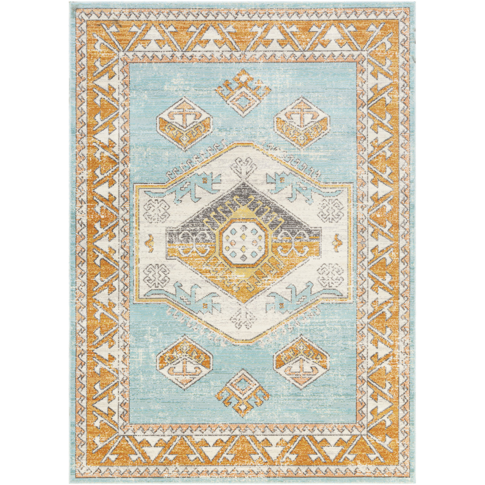 Epps Indoor/Outdoor Rug, Rectangle 5'3" x 7'3"