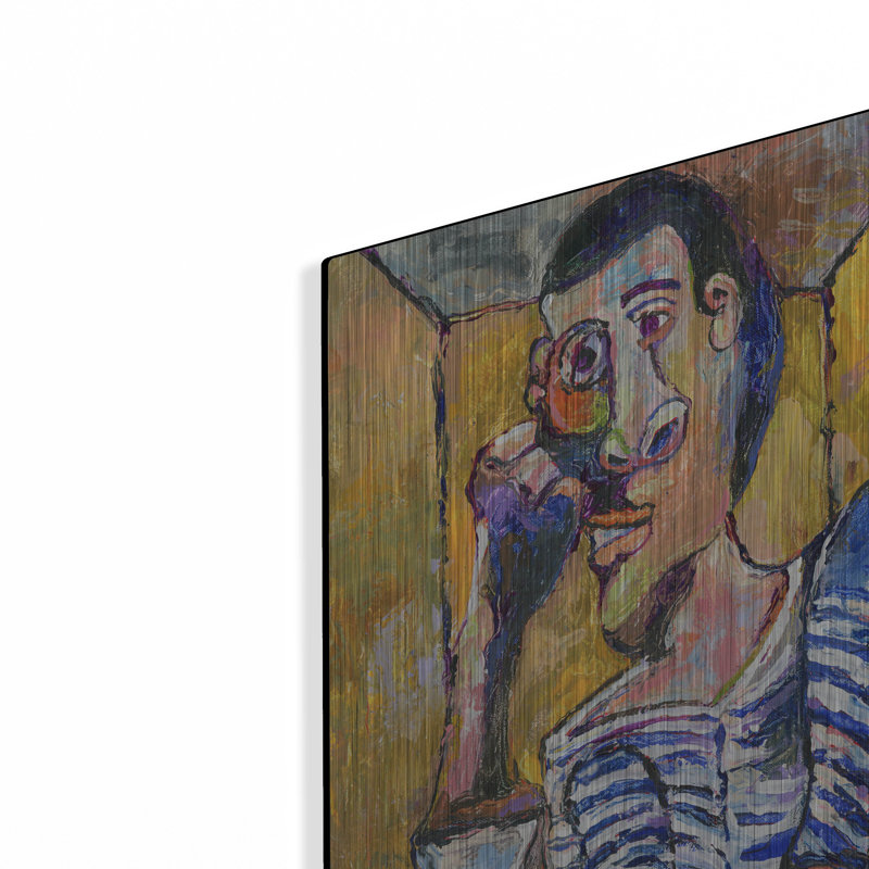 "Picasso" par Richard Wallich, H 24 po x l 16 po