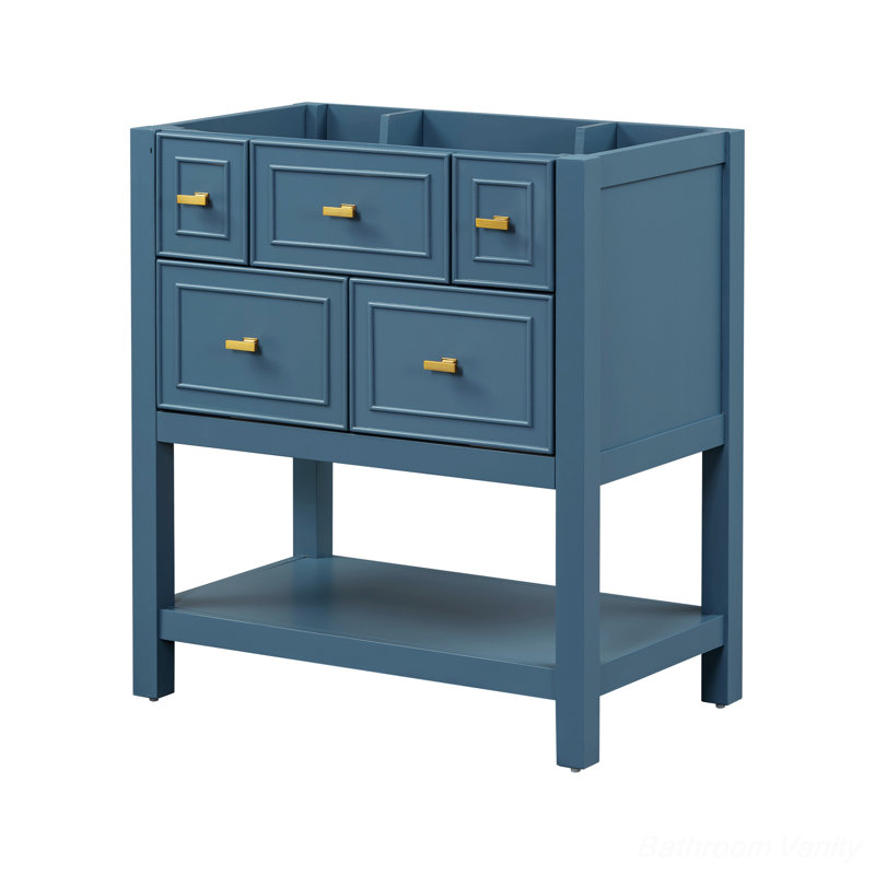 Armoire sous l'évier Ibrahem, Bleu