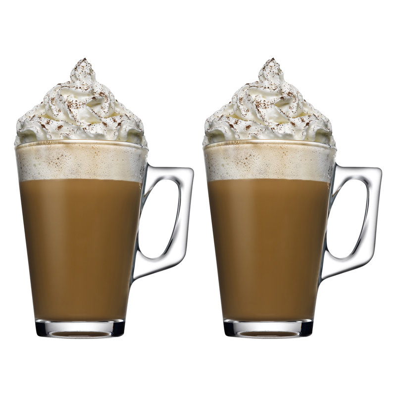 Glass Coffee Mug, 2