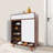 5 Tiers Freestanding Shoe Storage Cabinet With 2 Drawers-1638196701