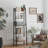 Jabari 67.7" H x 22" W Metal Ladder Bookcase-1842680747