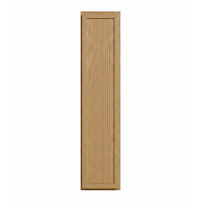Armoire murale moderne en chêne blanc, fabrication en contreplaqué et charnières à fermeture en douceur, rangement de cuisine personnalisé