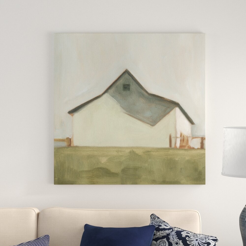 Leinwandbild Serene Barn V von Emma Scarvey