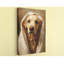 Art sur toile Golden Retriever: Portrait de chien humoristique de style victorien-1096439878