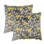 Floral Square Cushion Cover-1194507626