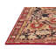 Tapis traditionnel rouge / beige Ousmane-1628487931