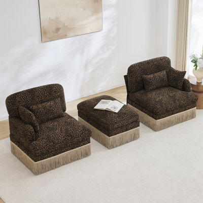 Canapé Comfy Chenille Leopard
