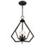 Lustre géométrique unique à 3 lumières Buckeys-22804343