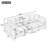 Chenille With Square Arms Sofa-304612022