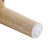Sierra Rustic Solid Acacia Wood Counter Stools With Woven Rope Seat And Backless Design
