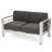 Khaki Aluminum Outdoor - 56.11In Length 6.00In Cushion Assembly Required 600 Lbs Capacity Patio Color 26.75In Seat D Needed Water-