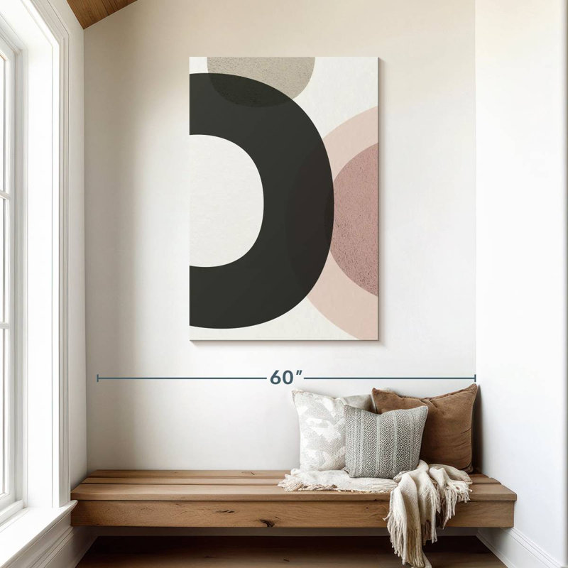 Avery Minimalist Circles I, 45" H x 30" W