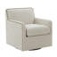 Fauteuil d'appoint pivotant avec garniture cloutée Tolland-1261381319