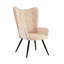 Ocilla Velvet Armchair with Footstool
