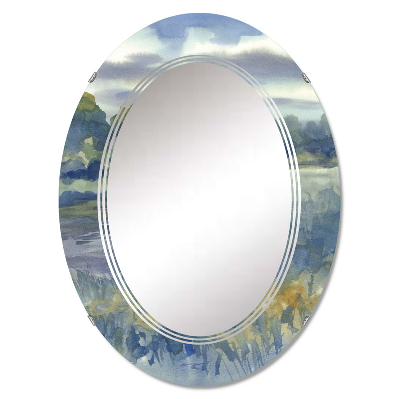 Miroir de salle de bain sans cadre, 30 po x 20 po