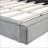Stylish Velvet Upholstered Platform Bed For A Luxurious And Comfortable Bedroom Experience