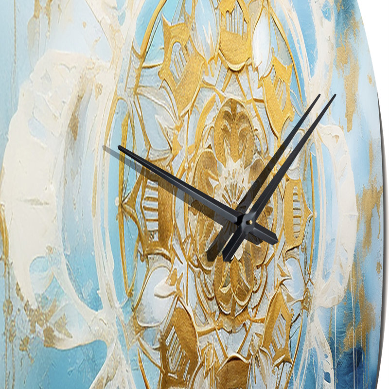 Horloge murale Divine Mandala, Grand