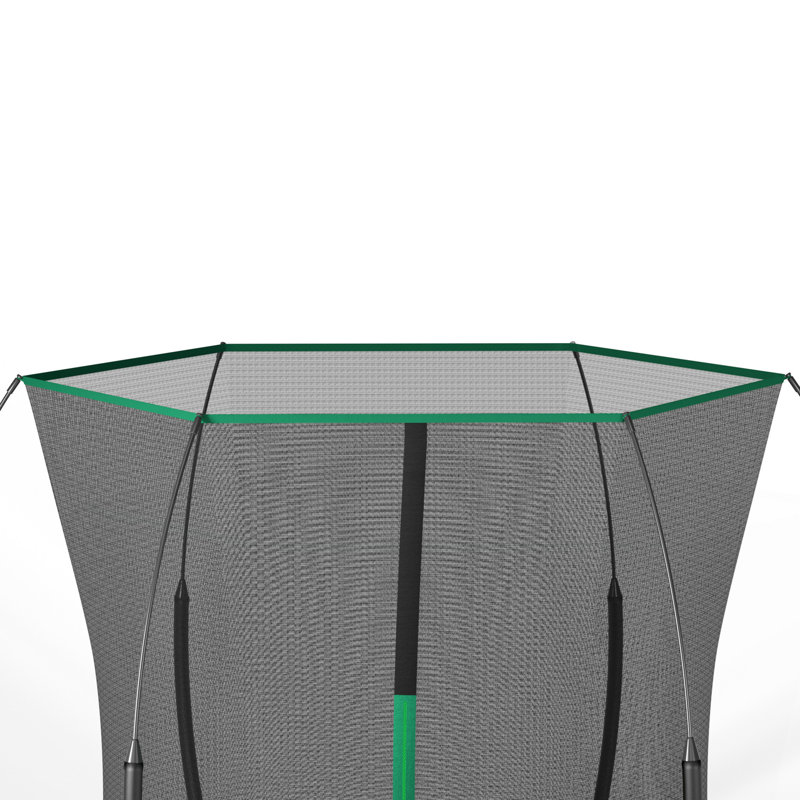 8FT Springfree No Gap Trampoline- Green
