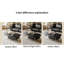 Table basse moderne de style minimaliste classique
