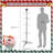 70-Inch Christmas Stocking Holder Stand with 8 Hooks