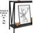 43" Industrial Narrow Console Table:2-Shelf Metal Hallway Table