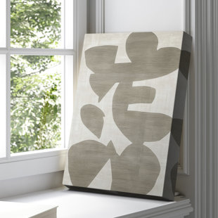 Toile tendue avec châssis abstrait CDXII