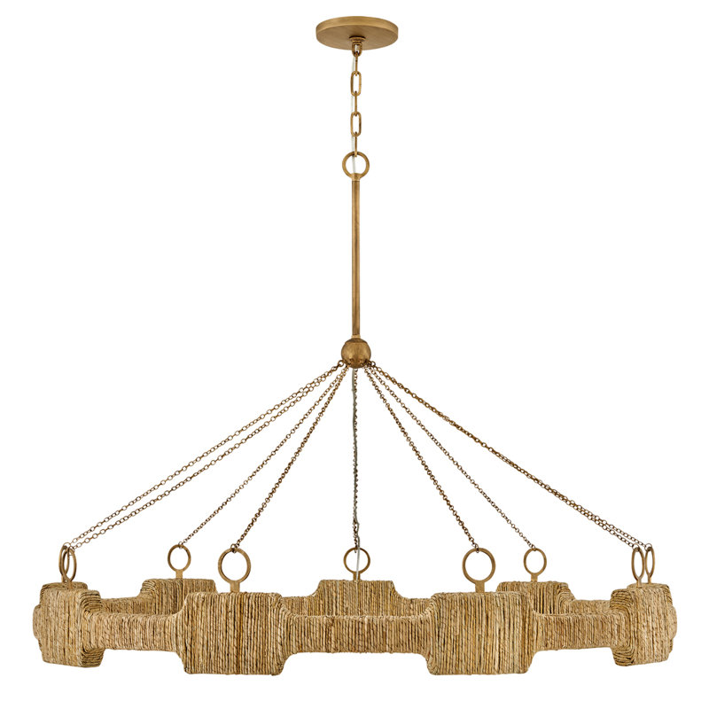 Raffi Classic LED Chandelier By Lisa McDennon, 38.5" H x 48" W x 48" D