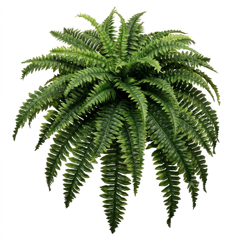 Fausse fougère 48 po - verdure artificielle d'intérieur réaliste