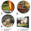 Parcours de golf vert avec chalet confortable IV - ensemble d'art mural de golf-107189162-107189167