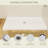 48"L x 32"W Acrylic Shower Base Pan Rectangular Single Threshold Shower Base with Center Drain