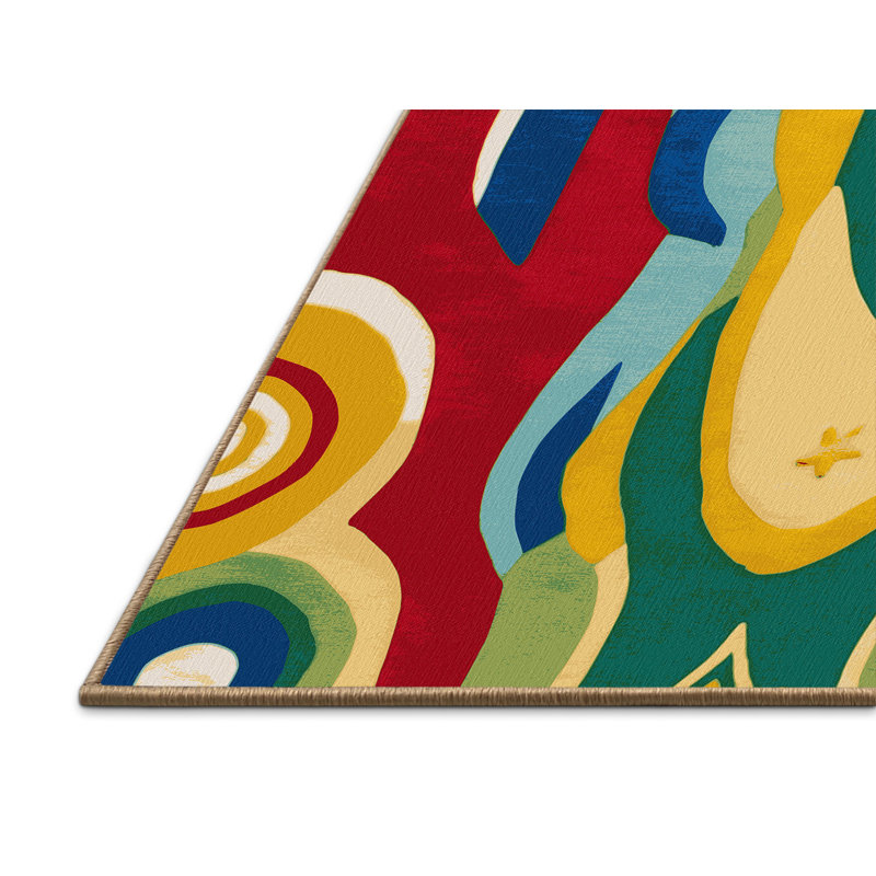 Tapis Spirité Jive, Carré 6 pi
