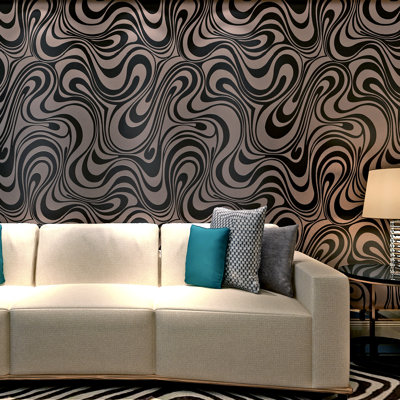 8.4m x 70cm Textured Glitter Paste the Wall Wallpaper Roll
