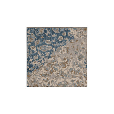 Machine Washable Gray Area Rug