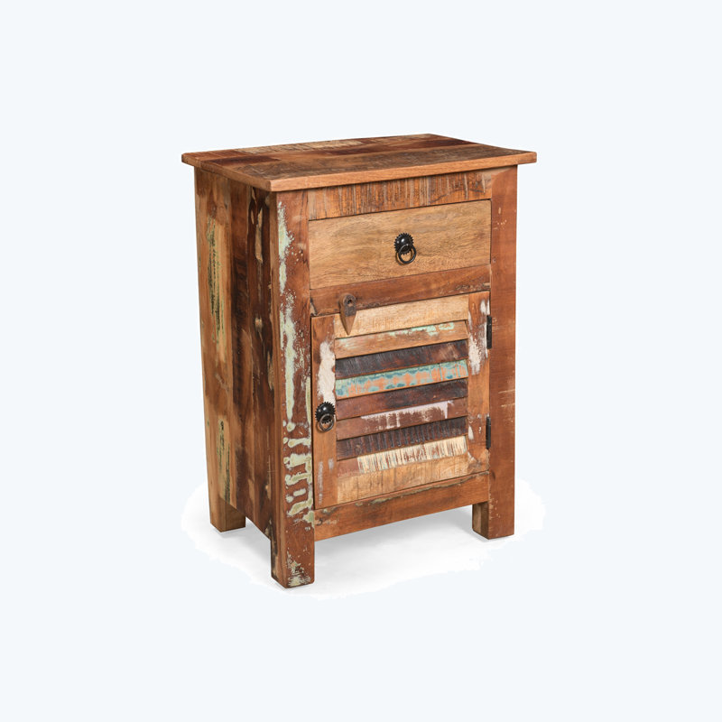 Table de bout avec rangement Steger