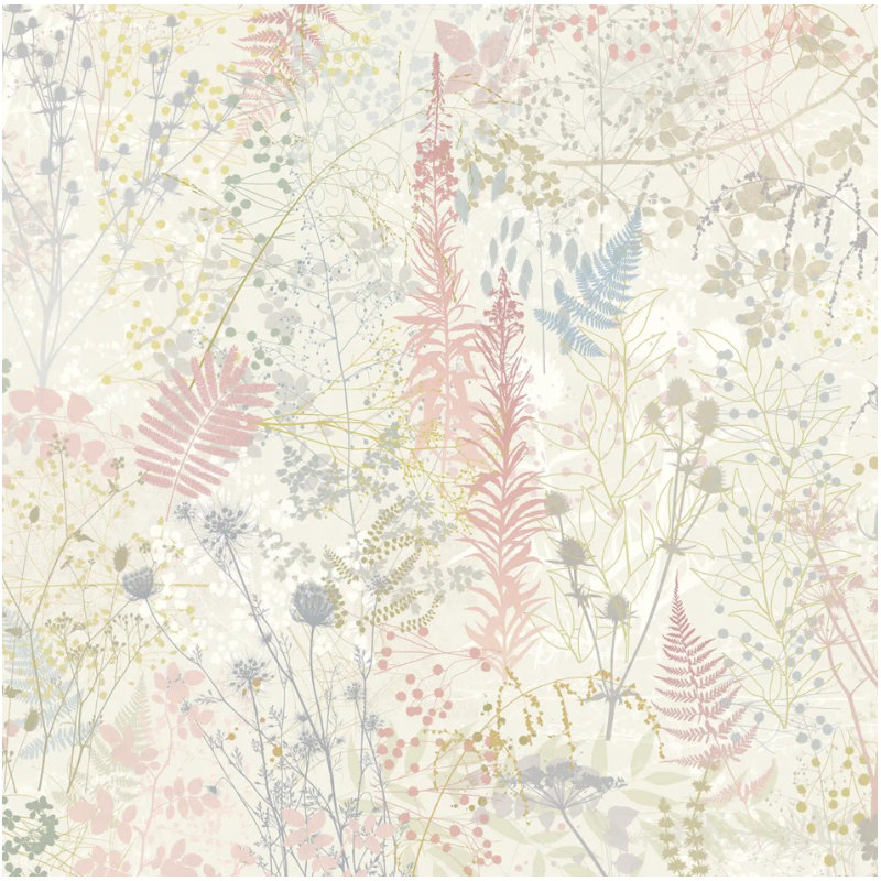 Clarissa Hulse Serendipity Kaleidoscope Fixed Size Mural, Cream