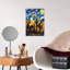 Jazz Under The Stars Abstract Contemporary Horse Landscape Nature Wall Art Print by HUGO - Wrapped Canvas Print-523677468