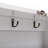 Floating Wall Mounted Table, Foldable Desk With Storage Shelves And Blackboard - Black+White
