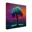 Art mural sur toile tendue - «Dream Tree», art mural Wumples pour le salon, la chambre à coucher ou le bureau - 14 x 14