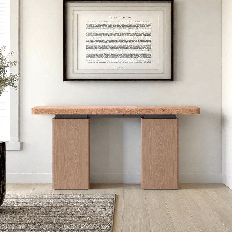 Retro Minimalist Console Table