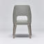 Chaise d'appoint en cuir Canton Cliffside