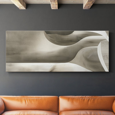 Abstract Seris 6 #I-Wide Gallery Wrapped Canvas