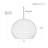 Pierced Metal Sphere Pendant-60183264