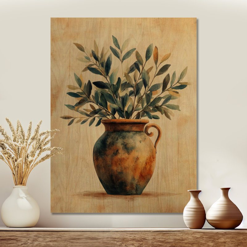 Danesh II - décoration murale en bois bohémien, H 40 po x l 30 po, Rectangulaire