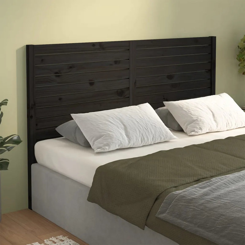 Jamael Solid Wood Headboard, 126 x 100 cm, White