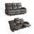 Lilianah Upholstered Power Reclining Sofa w/ Side Pockets-697696549