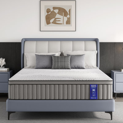 EGOHOME 12" Medium Hybrid Mattress