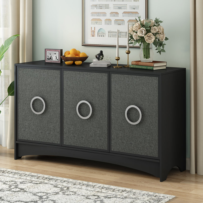 Armoire de rangement Bonifacas, Noir