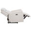 Ensemble de canapé inclinable électrique chenille 3 pièces Kennett Ivoire-122875238